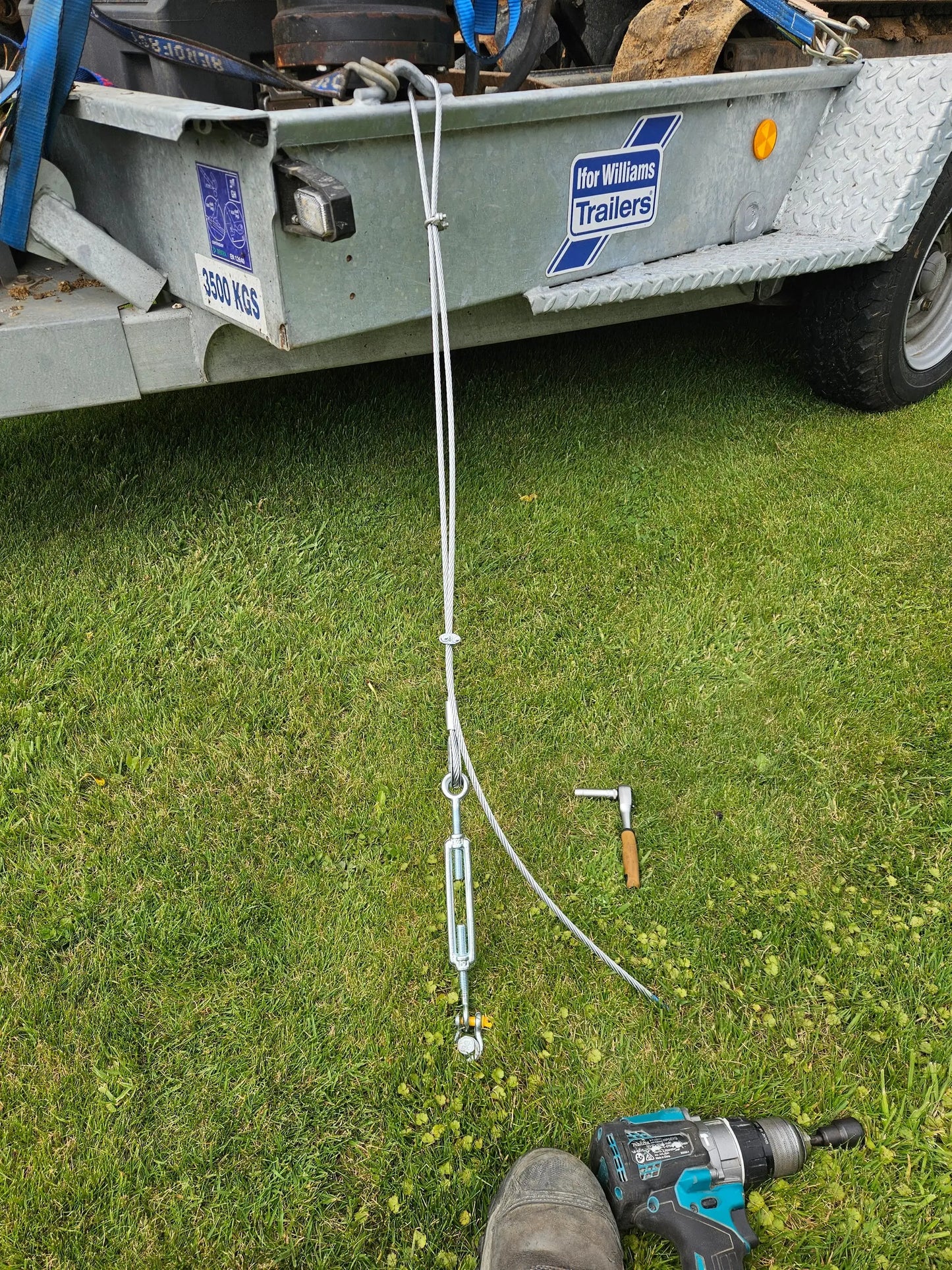 Medium Duty Lashing/Tie down Kit. 239kg