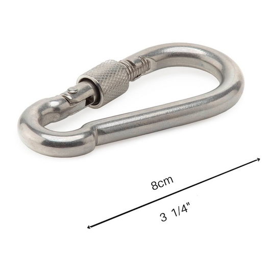 SINGLE 8cm CARABINER