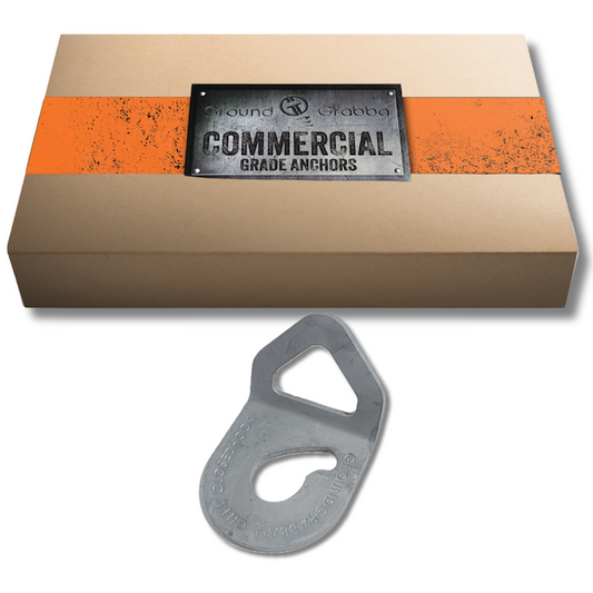 GroundGrabba | ClosedHook CH14 | Heavy Duty Tie Down Points | Hot Dip Galvanised