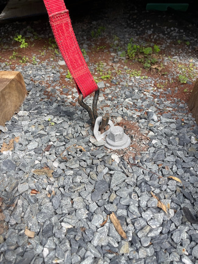 GroundGrabba | ClosedHook CH14 | Heavy Duty Tie Down Points | Hot Dip Galvanised