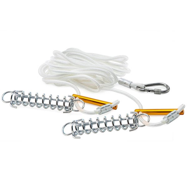 Spring Loaded Tent and Camping Guy Ropes