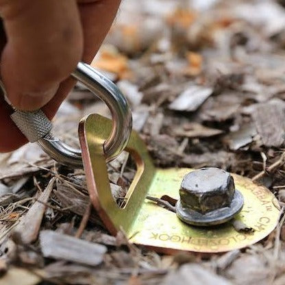 GroundGrabba | ClosedHook CH14 | Heavy Duty Tie Down Points | Hot Dip Galvanised