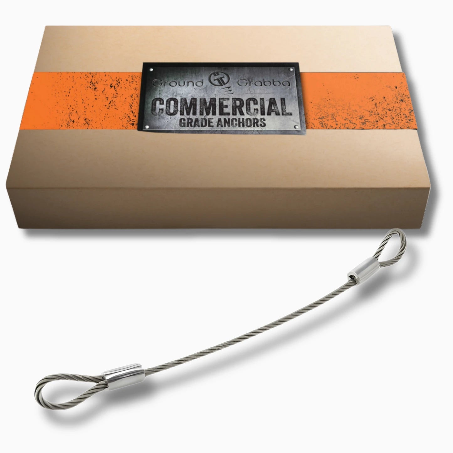 Cable Tie Downs | 400x6mm | Dual End Loops | Trampoline bases | Swing sets | Horse Jumps