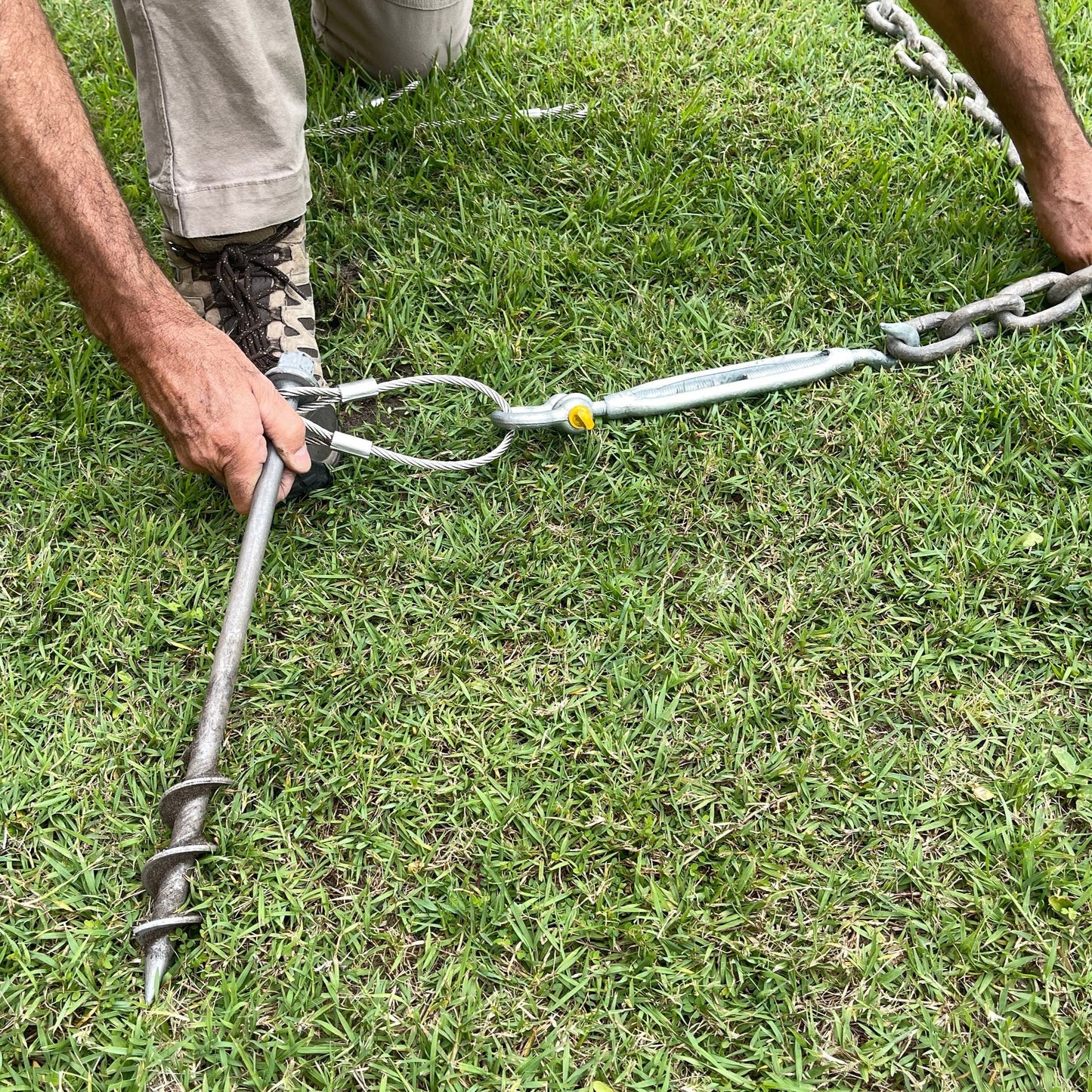 Cable Tie Downs | 400x6mm | Dual End Loops | Trampoline bases | Swing sets | Horse Jumps